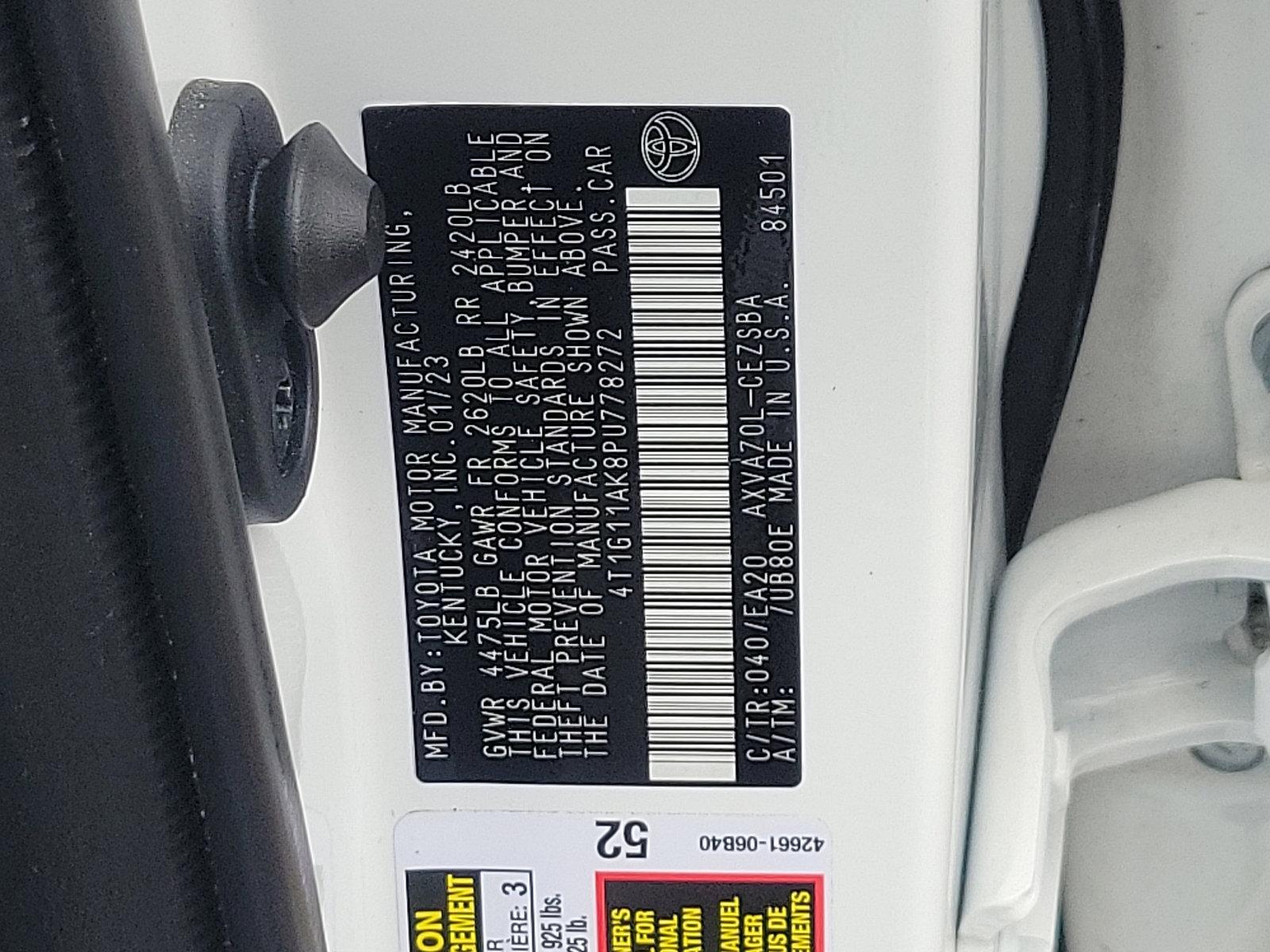2023 Toyota Camry Vehicle Photo in Trevose, PA 19053