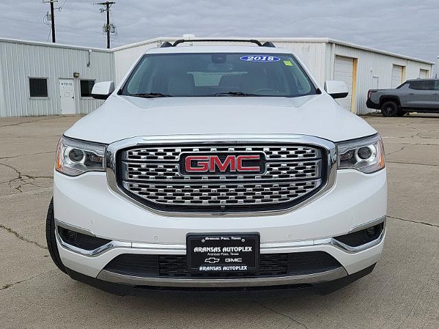 Used 2018 GMC Acadia Denali with VIN 1GKKNPLS3JZ123700 for sale in Aransas Pass, TX