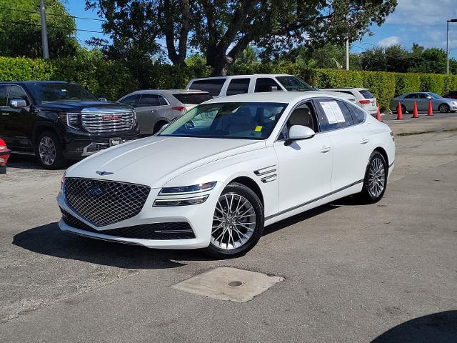 2022 Genesis G80 Vehicle Photo in POMPANO BEACH, FL 33064-7091