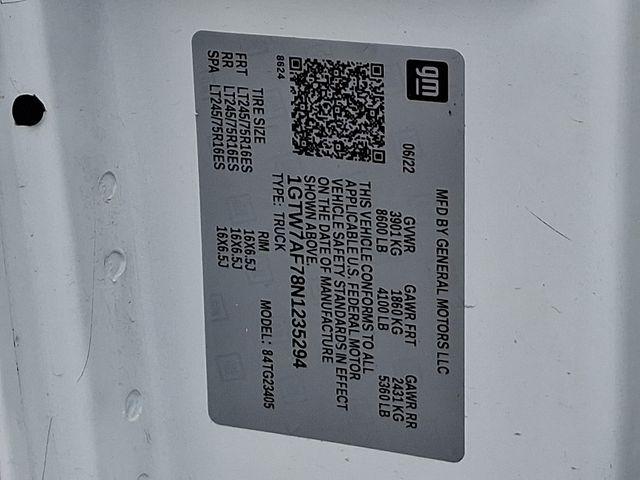 2022 GMC Savana Cargo 2500 Vehicle Photo in DANBURY, CT 06810-5034
