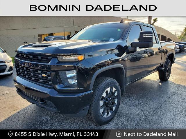 Used 2020 Chevrolet Silverado 2500HD Custom with VIN 1GC4YME72LF339108 for sale in Miami, FL