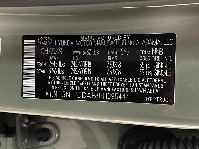 2024 Hyundai SANTA CRUZ Vehicle Photo in Appleton, WI 54913