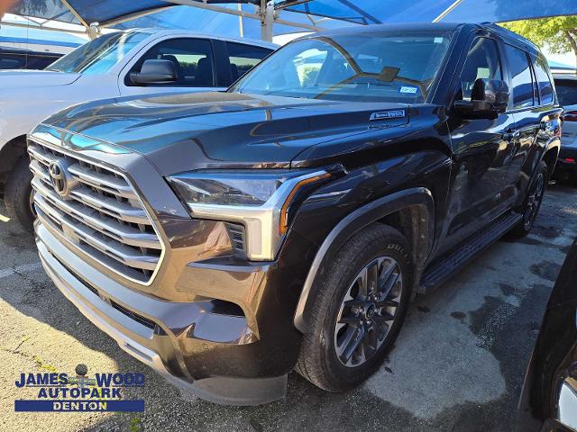 2024 Toyota Sequoia Vehicle Photo in DENTON, TX 76210-9321