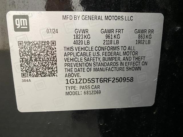 2024 Chevrolet Malibu Vehicle Photo in Appleton, WI 54913