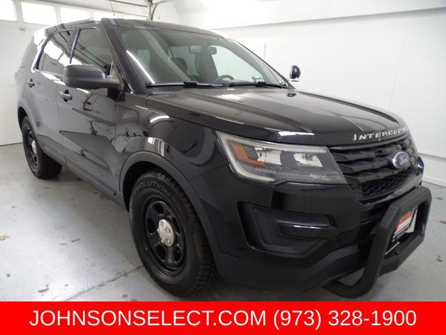 Shadow Black 2018 Ford Explorer Police Interceptor Utility AWD SUV / Crossover All-Wheel Drive Automatic