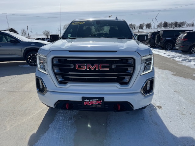 Used 2021 GMC Sierra 1500 AT4 with VIN 1GTP9EEL5MZ405910 for sale in Odebolt, IA