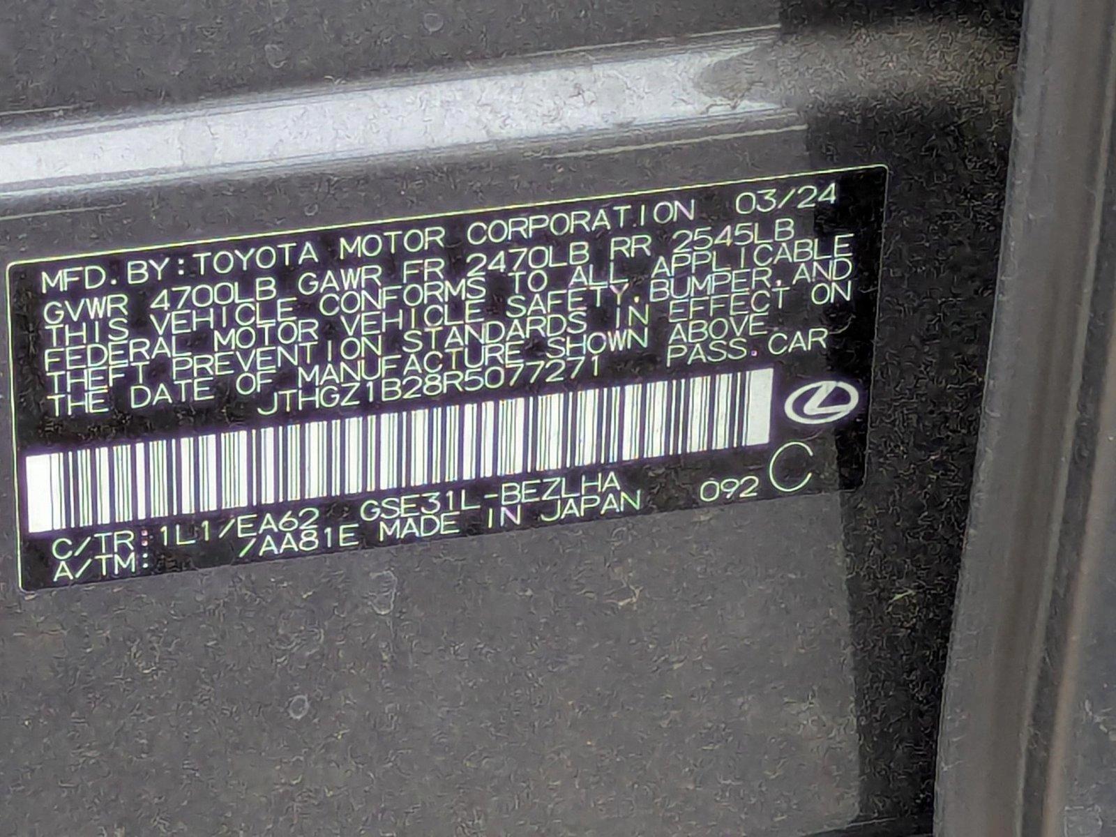 2024 Lexus IS 350 Vehicle Photo in Clearwater, FL 33761
