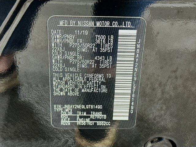2020 Nissan Armada Vehicle Photo in Doylsetown, PA 18901