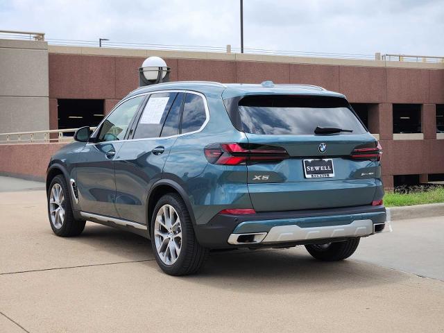 2025 BMW X5 sDrive40i Vehicle Photo in PLANO, TX 75024