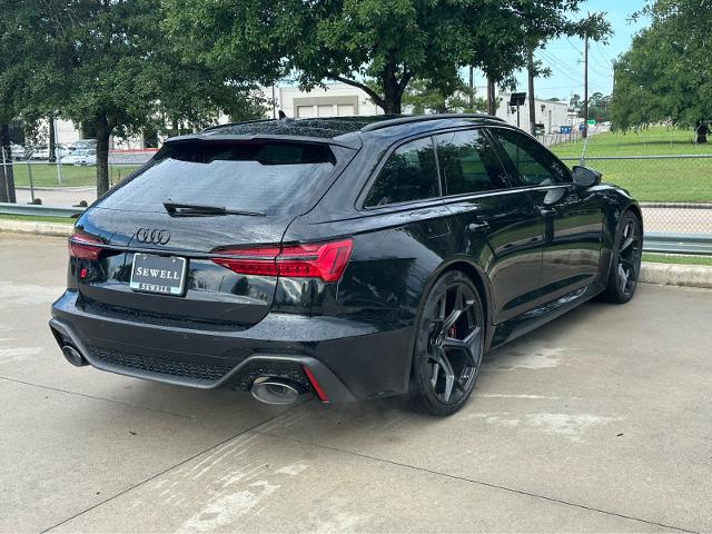 2025 Audi RS 6 Avant Vehicle Photo in HOUSTON, TX 77090