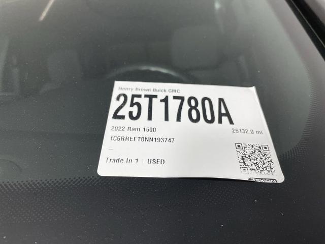 2022 Ram 1500 Vehicle Photo in GILBERT, AZ 85297-0402
