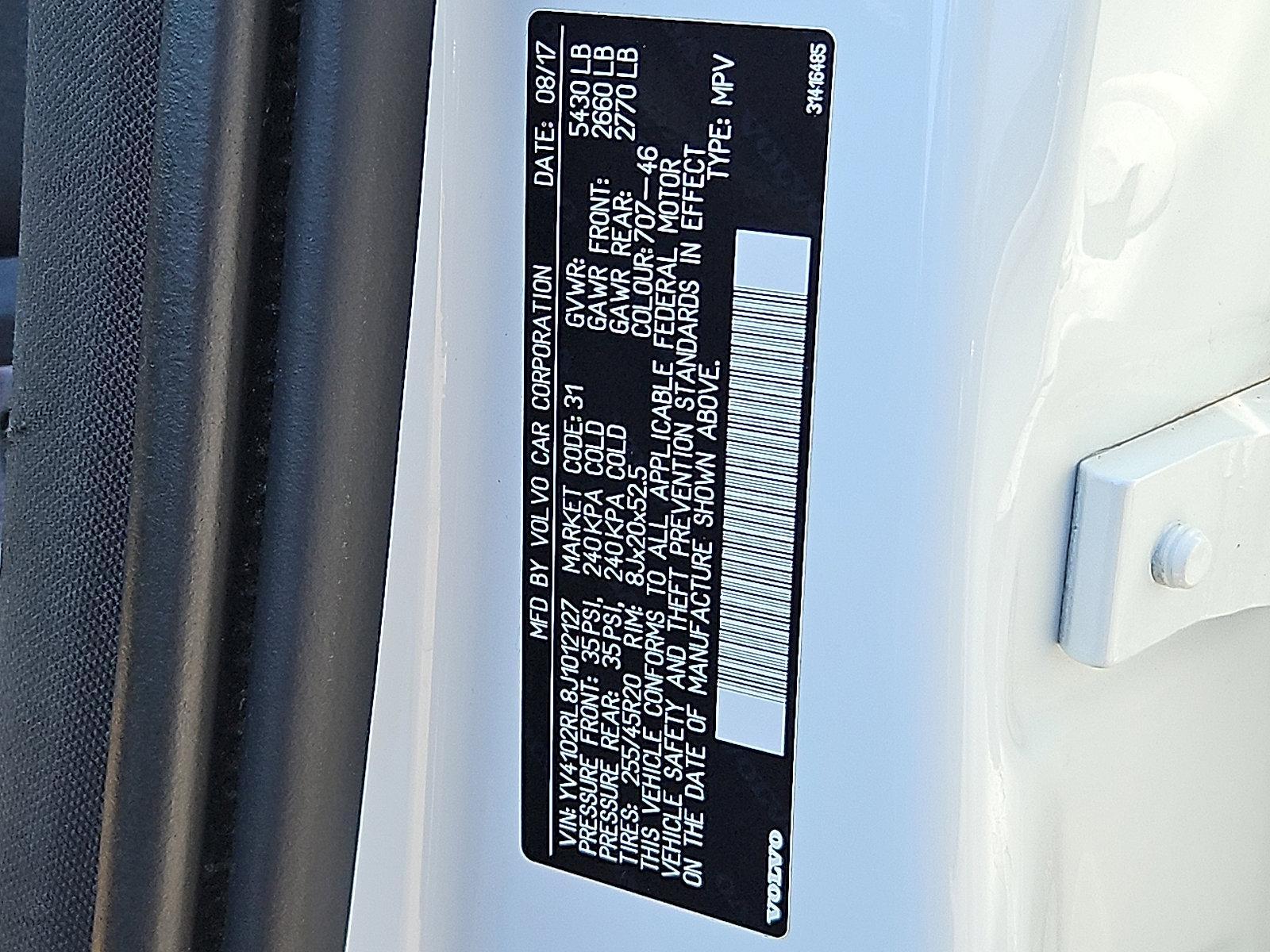 2018 Volvo XC60 Vehicle Photo in Trevose, PA 19053