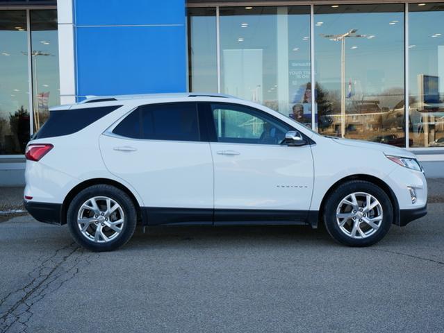 Certified 2020 Chevrolet Equinox Premier with VIN 3GNAXNEV7LS518404 for sale in Maplewood, Minnesota