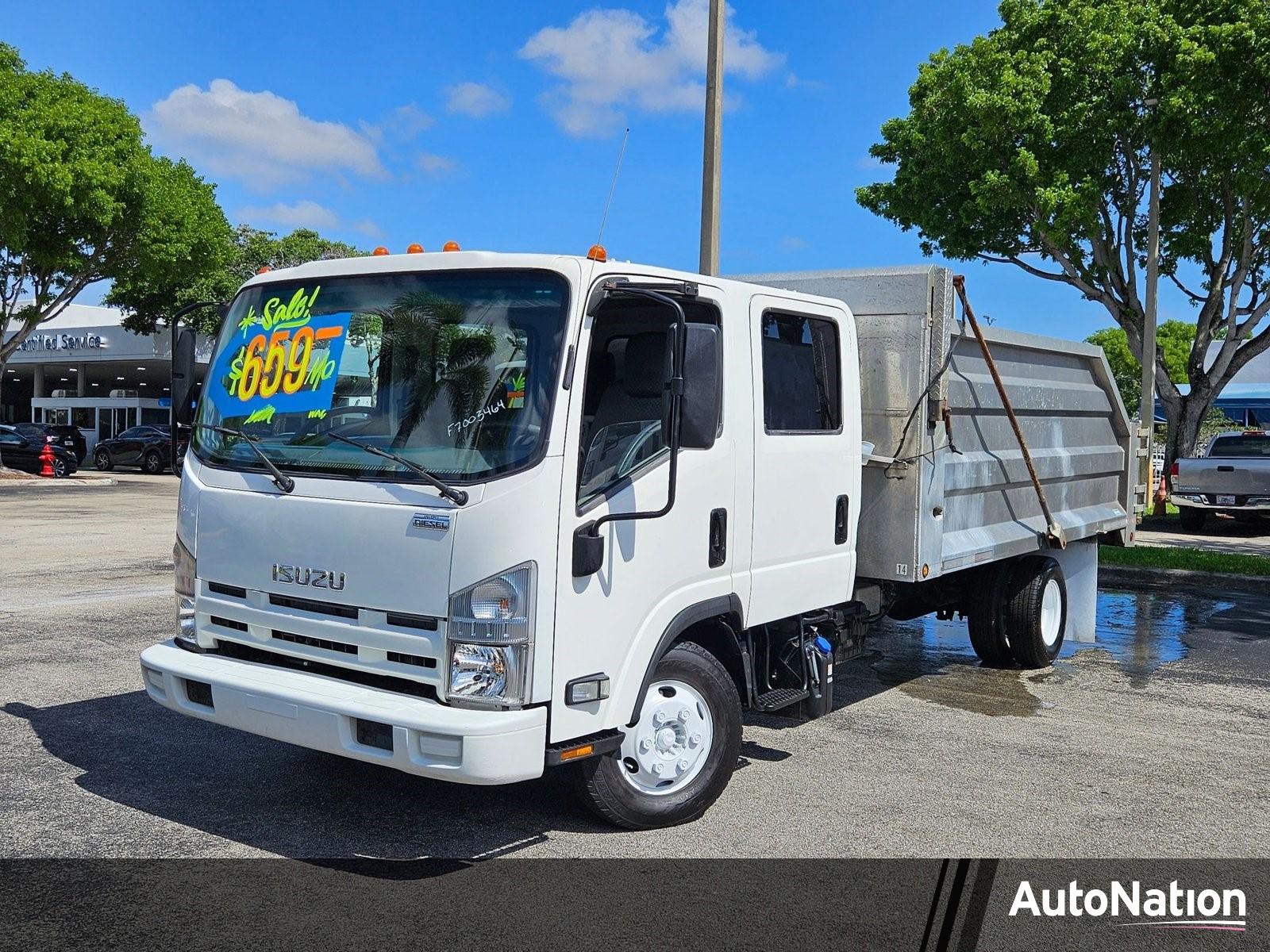 2015 Isuzu NPR DSL CREW Vehicle Photo in GREENACRES, FL 33463-3207