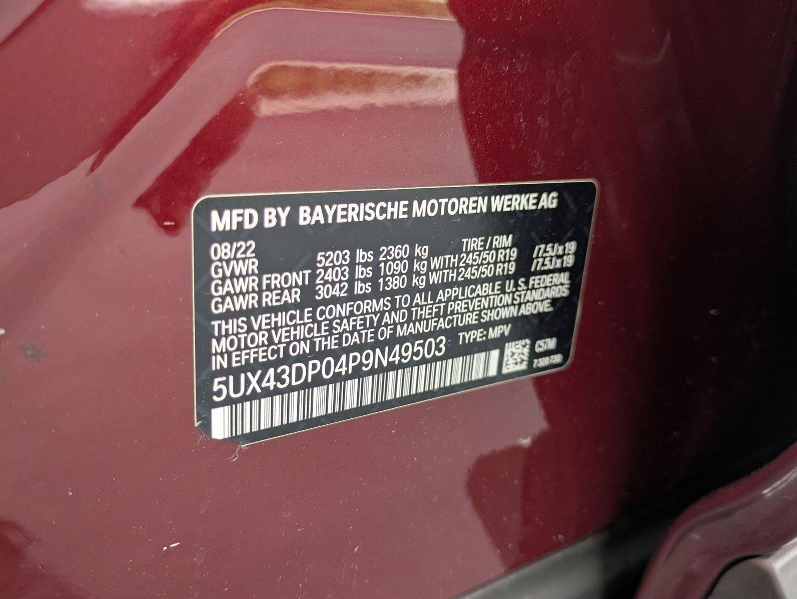 2023 BMW X3 sDrive30i Vehicle Photo in Valencia, CA 91355-1794