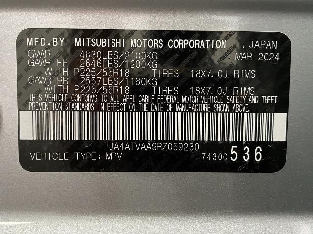 2024 Mitsubishi Eclipse Cross Vehicle Photo in Appleton, WI 54913