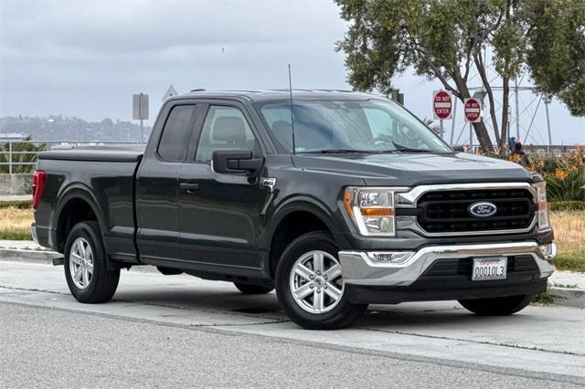 Used 2021 Ford F-150 XLT with VIN 1FTEX1CB2MKF07237 for sale in Redwood City, CA