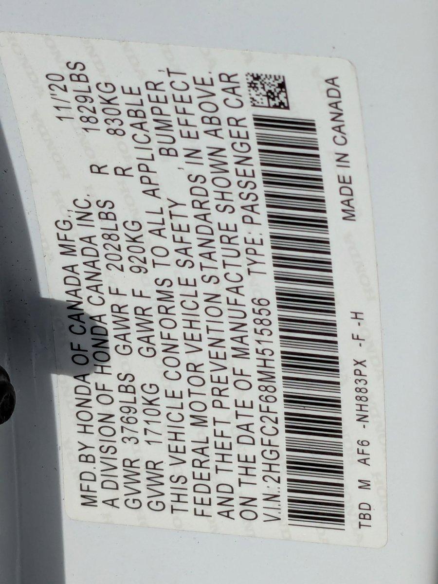 2021 Honda Civic Sedan Vehicle Photo in Miami, FL 33015