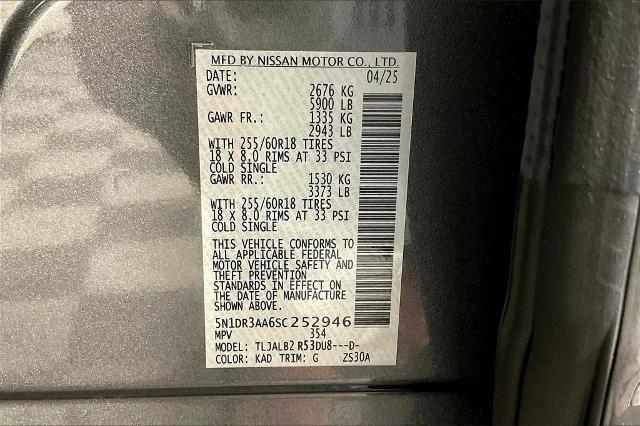 2025 Nissan Pathfinder Vehicle Photo in Tulsa, OK 74129