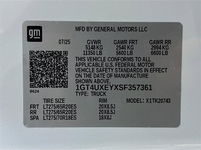 2025 GMC Sierra 2500 HD Vehicle Photo in PUYALLUP, WA 98371-4149