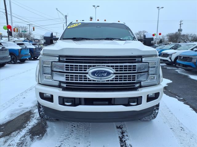 Used 2018 Ford F-250 Super Duty Platinum with VIN 1FT7W2BT0JEC31730 for sale in Monroe, MI