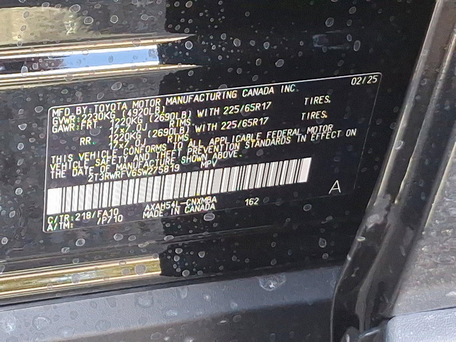 2025 Toyota RAV4 Vehicle Photo in Harrisburg, PA 17111
