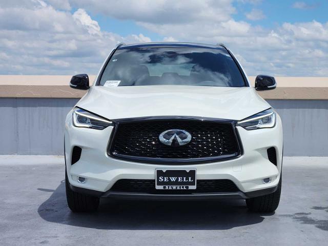 Certified 2022 INFINITI QX50 Luxe with VIN 3PCAJ5BB0NF115199 for sale in Dallas, TX