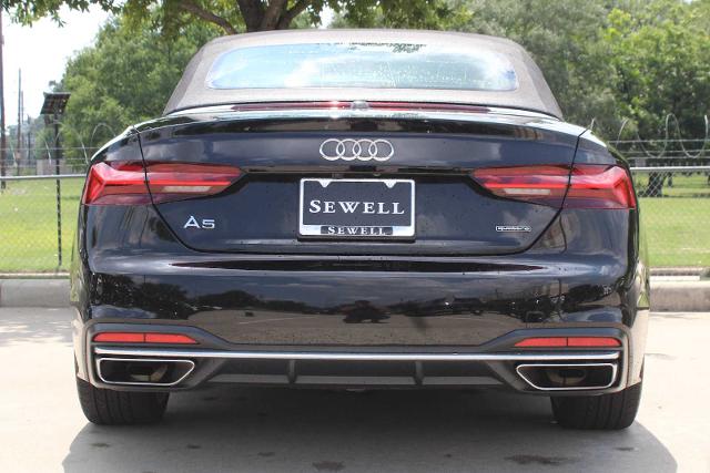2022 Audi A5 Cabriolet Vehicle Photo in HOUSTON, TX 77090