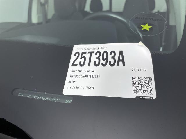 2022 GMC Canyon Vehicle Photo in GILBERT, AZ 85297-0402