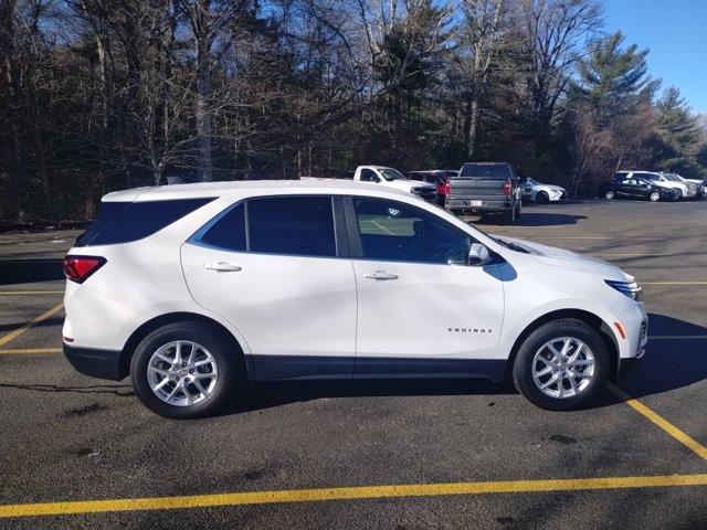 Used 2022 Chevrolet Equinox LT with VIN 3GNAXUEV8NL266251 for sale in RAYNHAM, MA