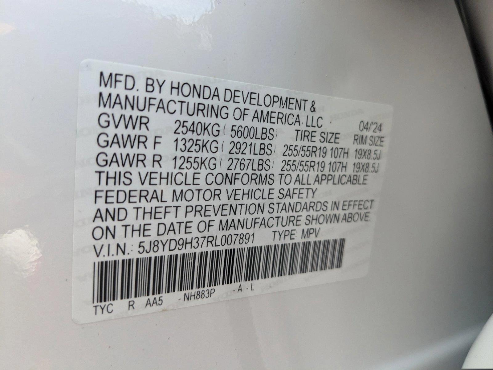 2024 Acura MDX Vehicle Photo in Sanford, FL 32771