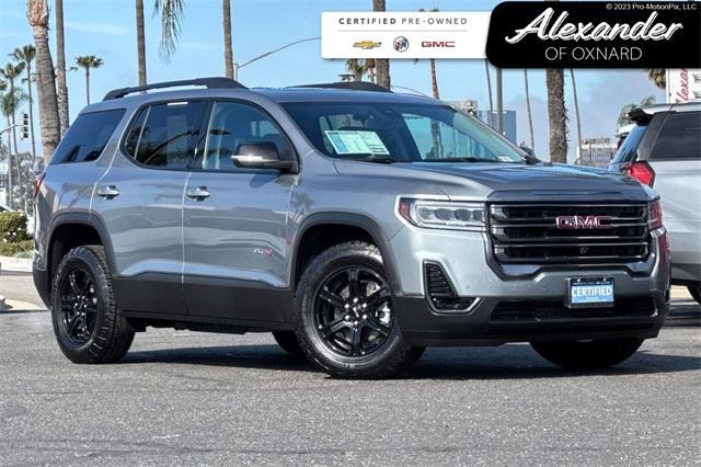 Used 2023 GMC Acadia AT4 with VIN 1GKKNLLS9PZ200135 for sale in Oxnard, CA
