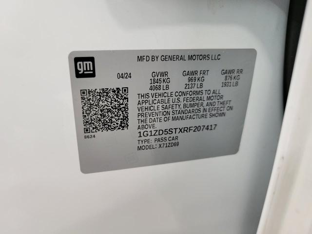 2024 Chevrolet Malibu Vehicle Photo in APPLETON, WI 54914-4656