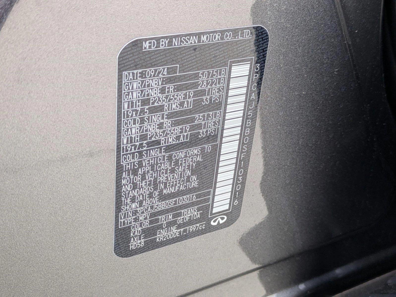 2025 INFINITI QX50 Vehicle Photo in Tustin, CA 92782