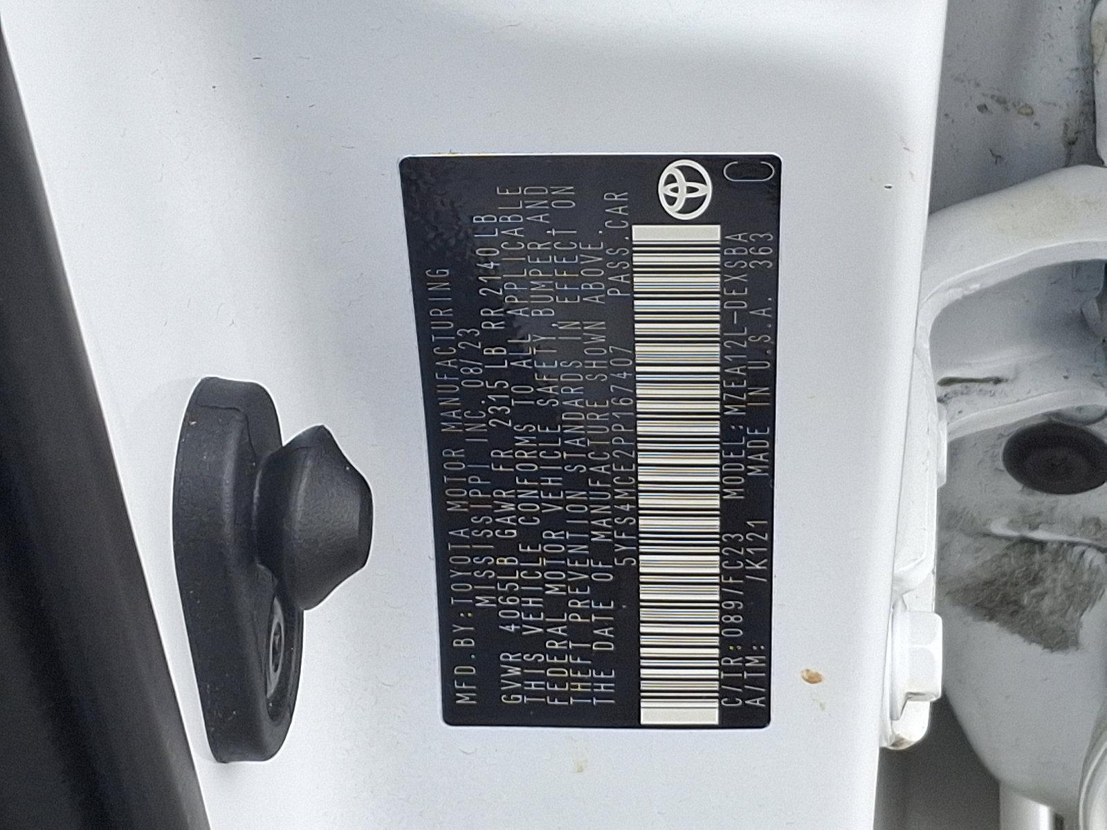 2023 Toyota Corolla Vehicle Photo in Trevose, PA 19053