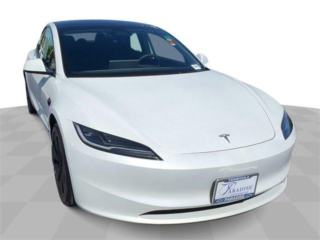 Used 2024 Tesla Model 3 Base with VIN 5YJ3E1EA1RF858002 for sale in Temecula, CA