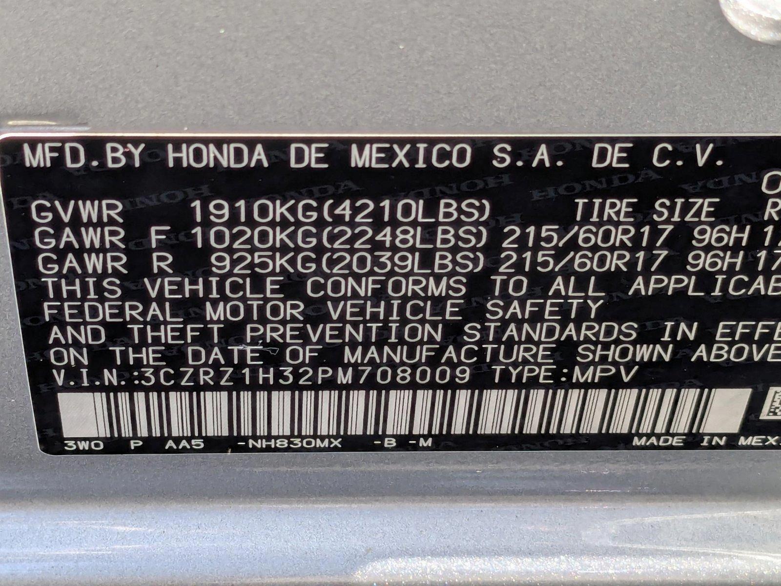 2023 Honda HR-V Vehicle Photo in Sanford, FL 32771
