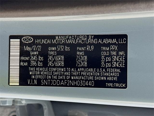 2022 Hyundai SANTA CRUZ Vehicle Photo in Everett, WA 98204