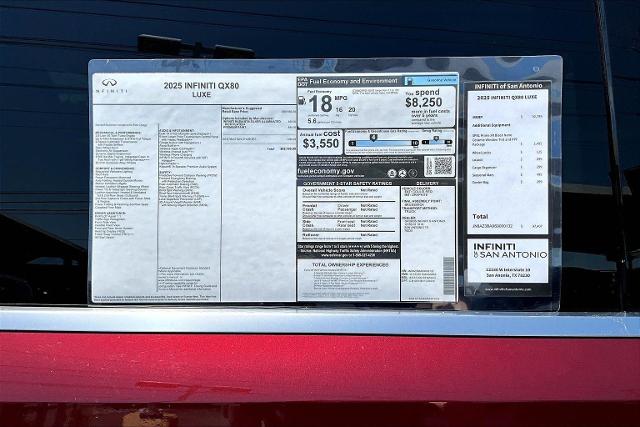 2025 INFINITI QX80 Vehicle Photo in San Antonio, TX 78230
