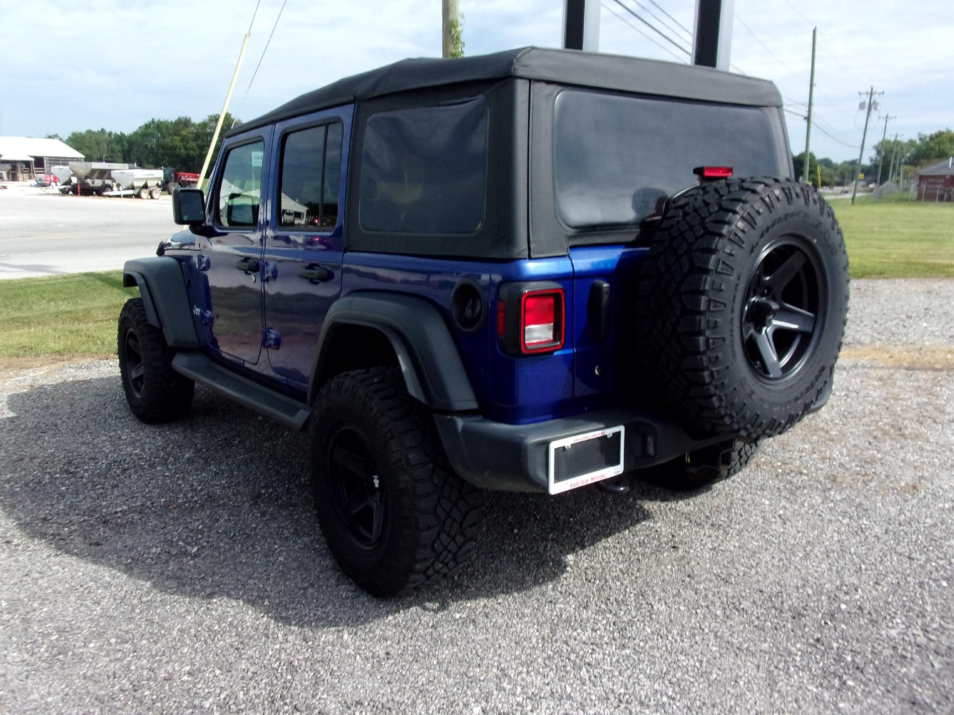 Used 2019 Jeep Wrangler Unlimited Sport S with VIN 1C4HJXDG6KW516444 for sale in Orleans, IN