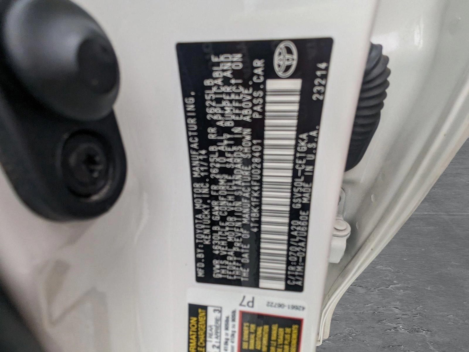 2015 Toyota Camry Vehicle Photo in Sanford, FL 32771