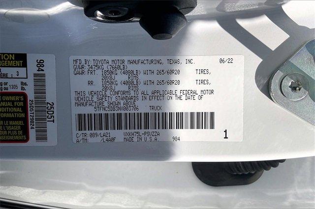 2022 Toyota Tundra 4WD Vehicle Photo in INDEPENDENCE, MO 64055-1314