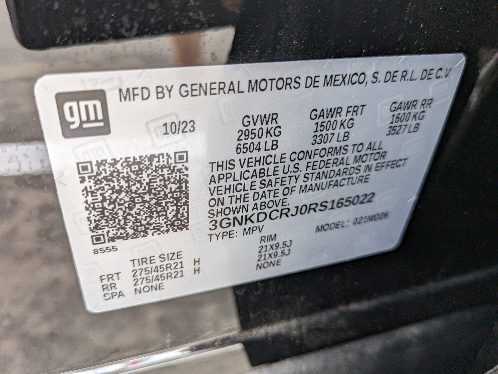 2024 Chevrolet Blazer EV Vehicle Photo in CORPUS CHRISTI, TX 78416-1100