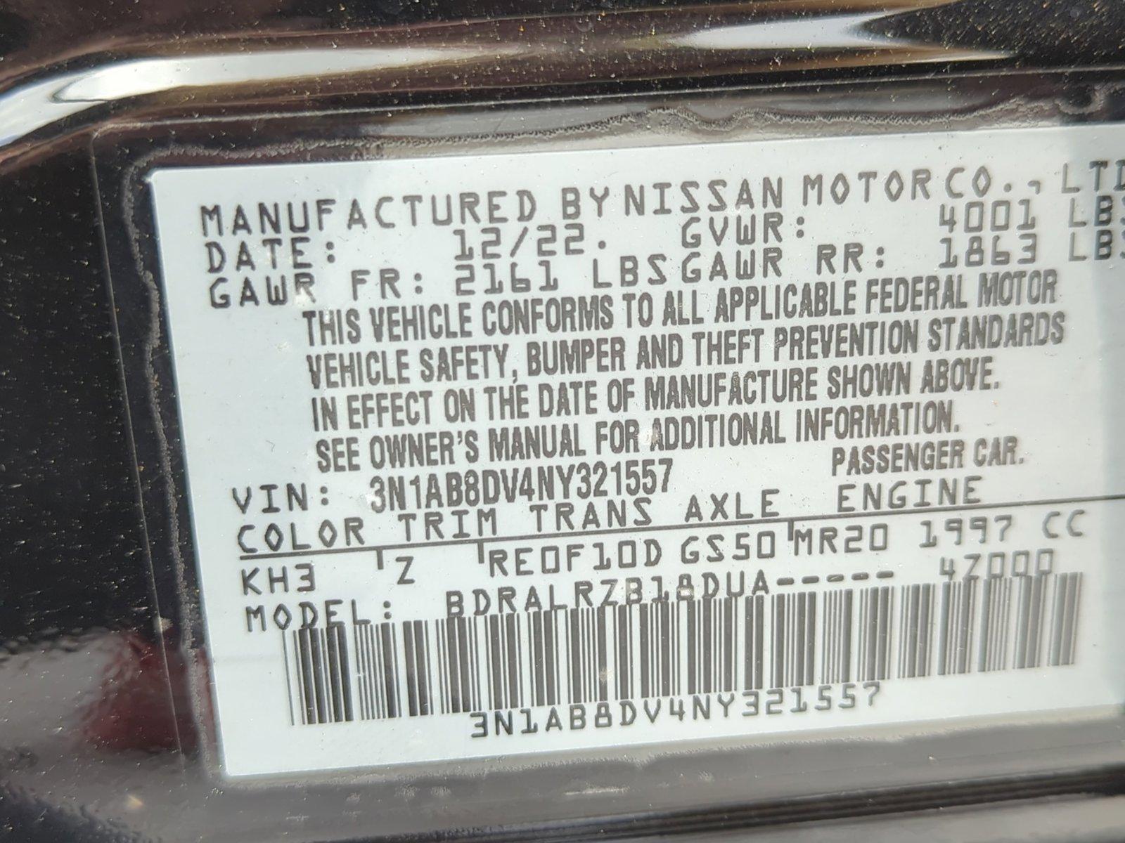 2022 Nissan Sentra Vehicle Photo in Ft. Myers, FL 33907