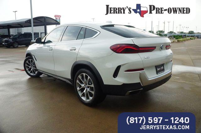 Used 2020 BMW X6 40i with VIN 5UXCY4C01L9D49615 for sale in Weatherford, TX