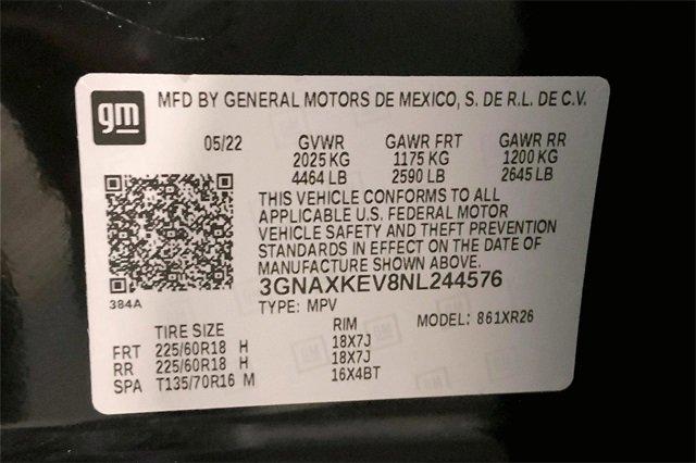 2022 Chevrolet Equinox Vehicle Photo in KANSAS CITY, MO 64114-4502