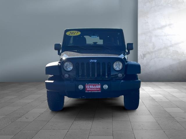 Used 2017 Jeep Wrangler Unlimited Sport S with VIN 1C4BJWDG8HL622789 for sale in Iowa City, IA