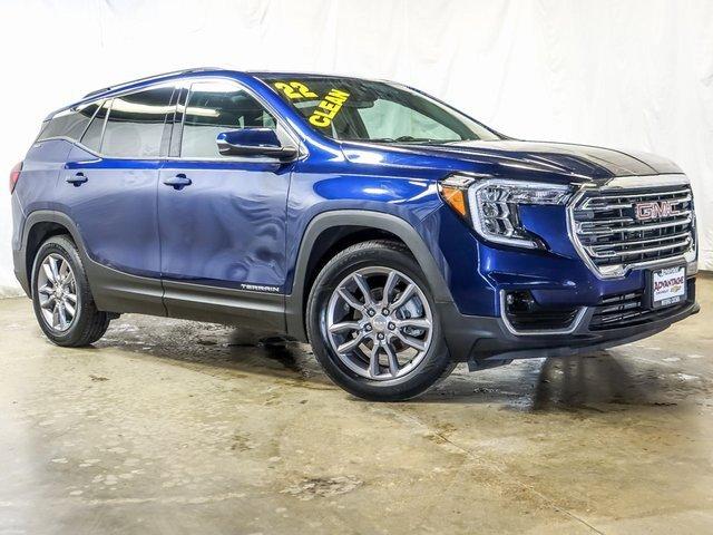 Used 2022 GMC Terrain SLT with VIN 3GKALPEV8NL225709 for sale in Bolingbrook, IL