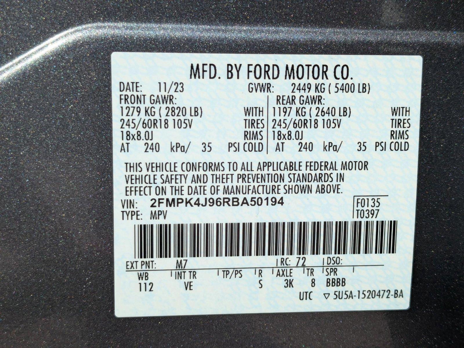 2024 Ford Edge Vehicle Photo in Spokane Valley, WA 99212