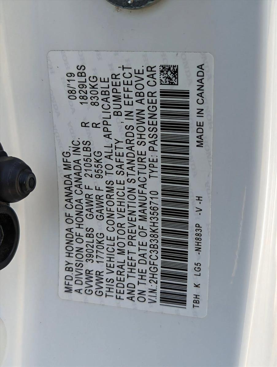 2019 Honda Civic Coupe Vehicle Photo in Spokane Valley, WA 99206